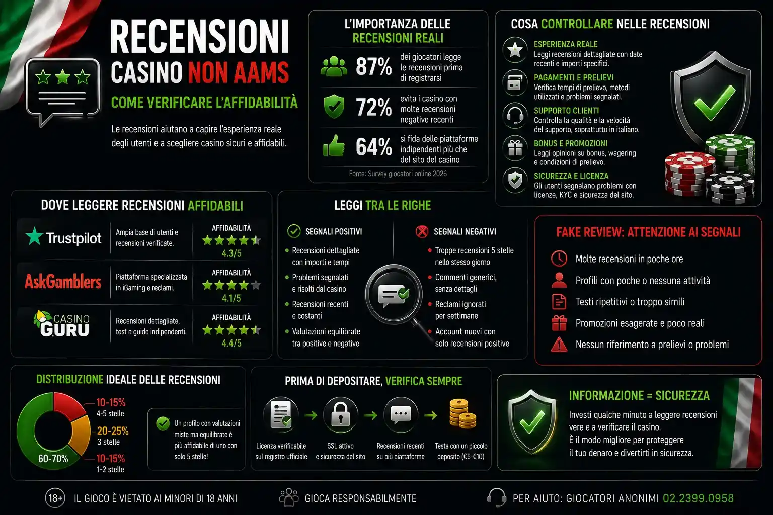 recensioni casino non aams